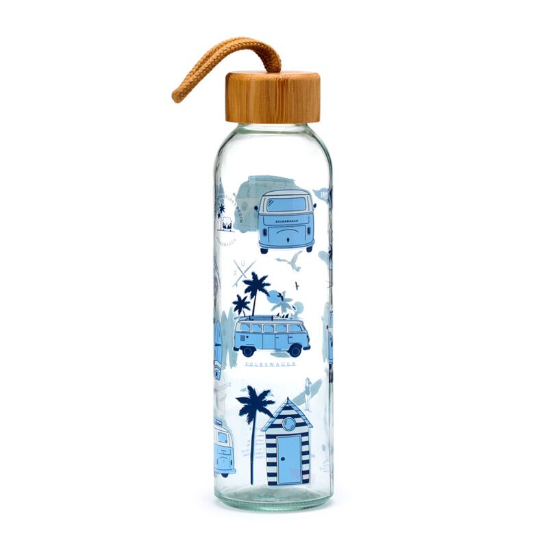 Vw t1 volkswagen van explorer bouteille d'eau en verre durable de 500 ml