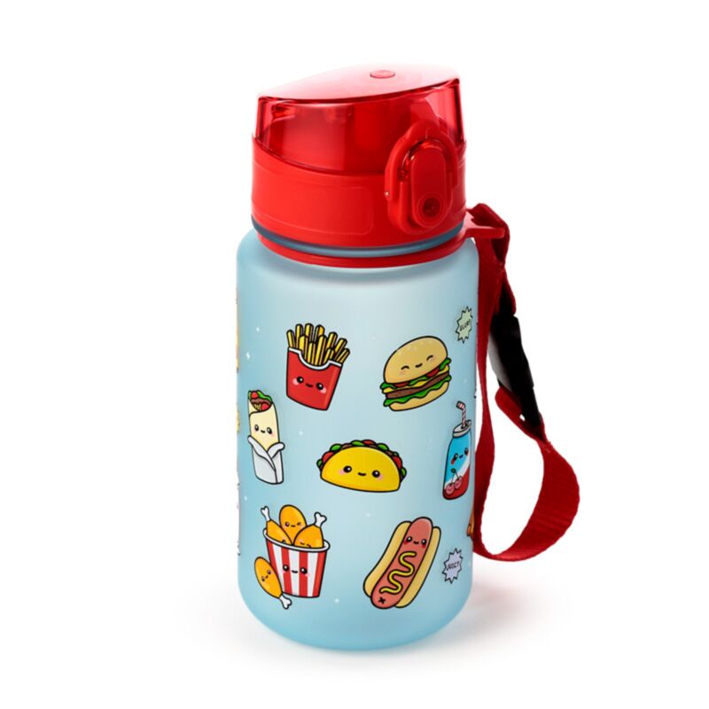 Gourde enfant ecozen Foodiemals pop top 350 ml