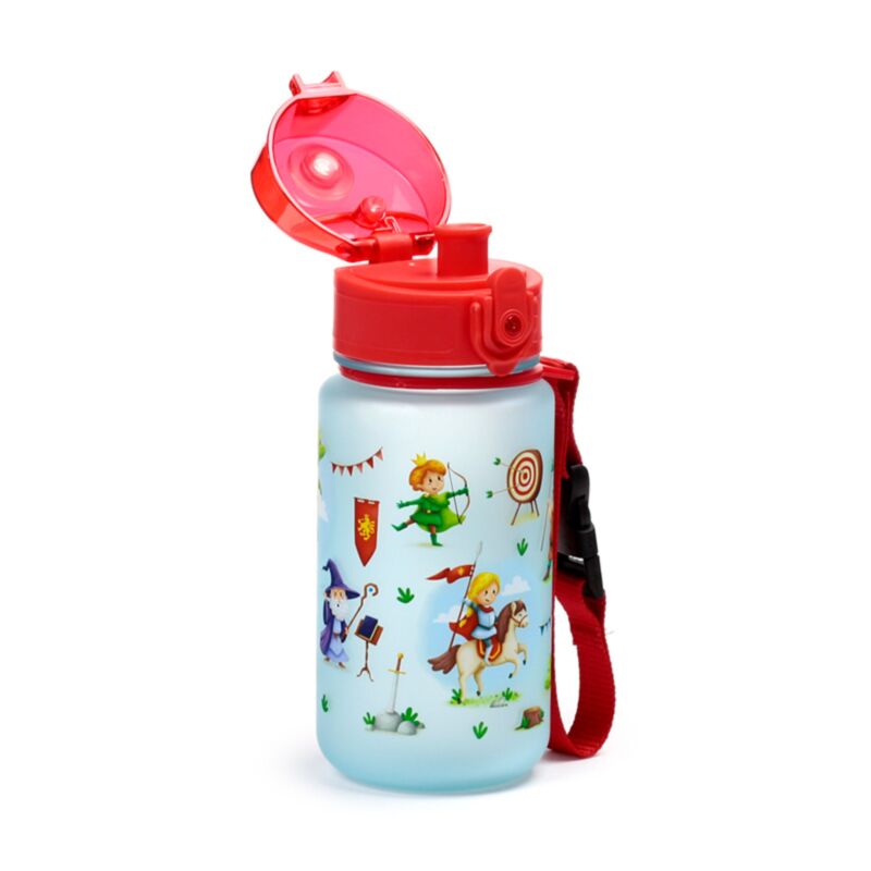 Gourde pour enfants chevaliers dragons pop top 350 ml ecozen