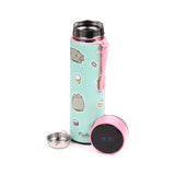Union pusheen le chat bonbons thermos 450ml thermomètre