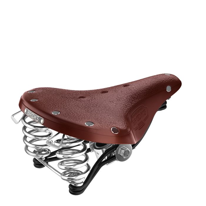 Short Brooks B66 - marron antique