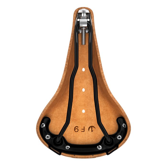 Selle Brooks b17 - cuir, 175 mm de large, confortable et résistante