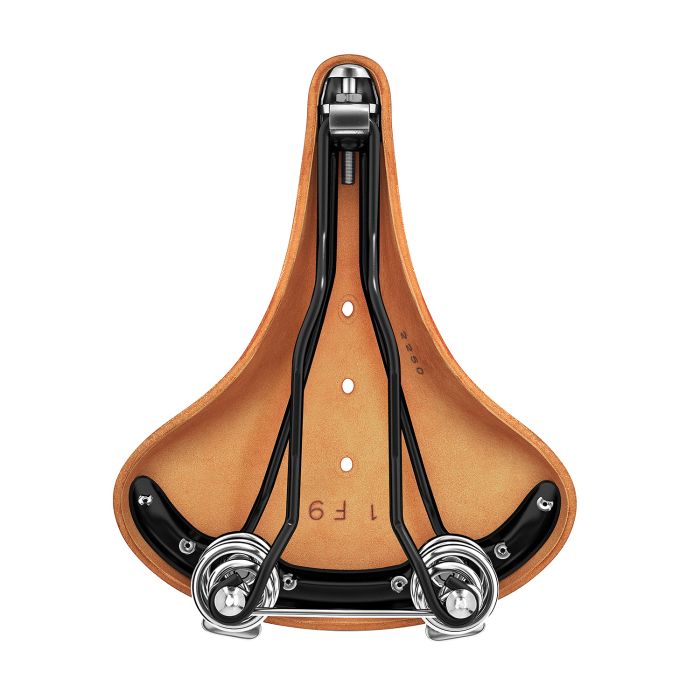 Brooks selle b67 hommes - balades à vélo détendues - miel - zdb427hh
