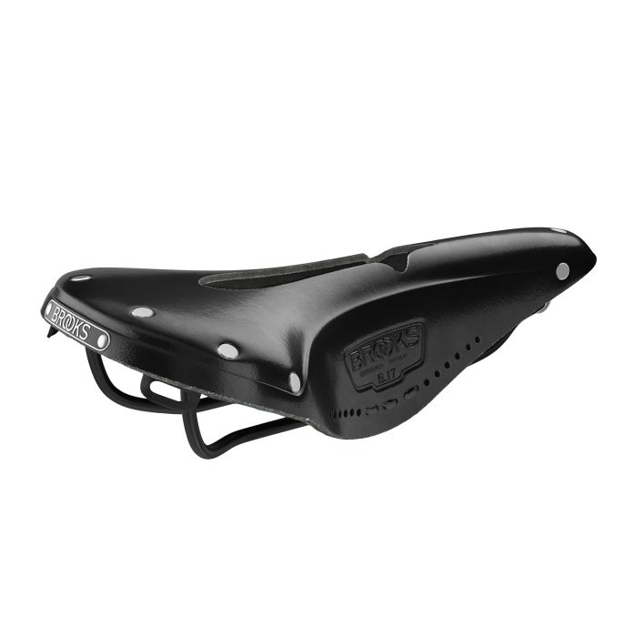 Brooks b17 étroit sculpté - noir