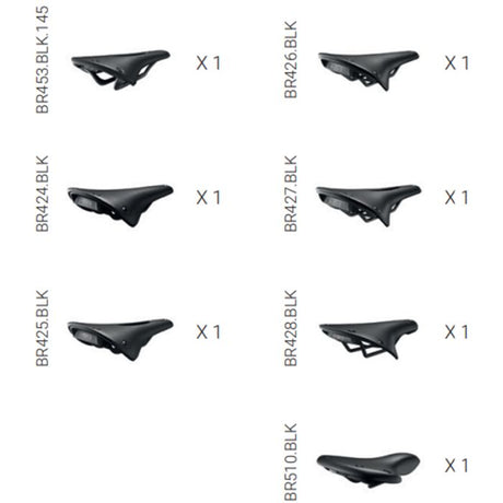 Brooks cambium kit 2 (7 selles d'essai)