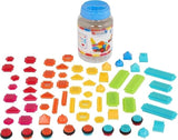 Blocs de poils en pot 80 pièces