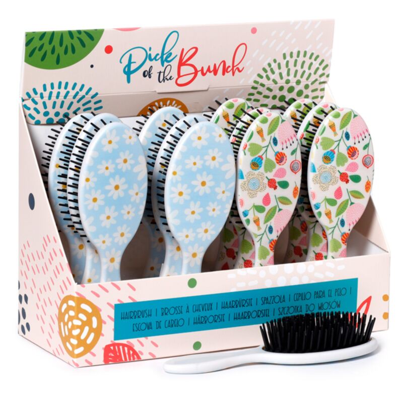 Pick of the bouquet brosse à cheveux botaniques grande