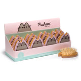 Pusheen la brosse à cheveux en bambou en forme de chat