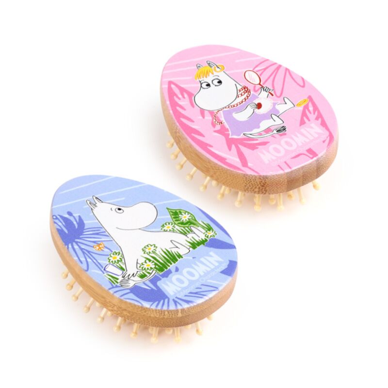 Brosse à cheveux en bambou Moomin Tammi