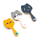 Beans co brosse à cheveux en bambou pour chats
