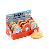Brosse à cheveux en bambou Union Peanuts Snoopy Woodstock