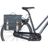 Sacoche vélo double Basil bohème mik 35 litres - bleu indigo