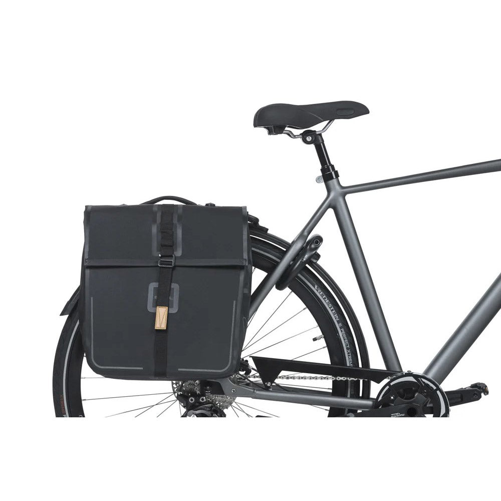 Sac Basil urban dry mik 2.0 double noir mat | 50l