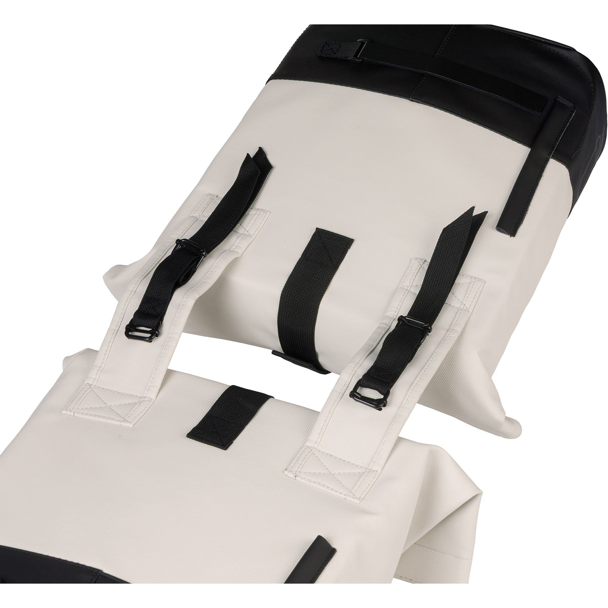 Sacoche de vélo double Basil Cove 28-32l 14 x 29 x 36 cm - blanc noir