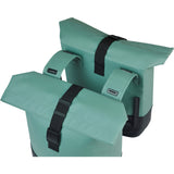 Sacoche de vélo double Basil Cove 28-32l 14 x 29 x 36 cm - vert noir