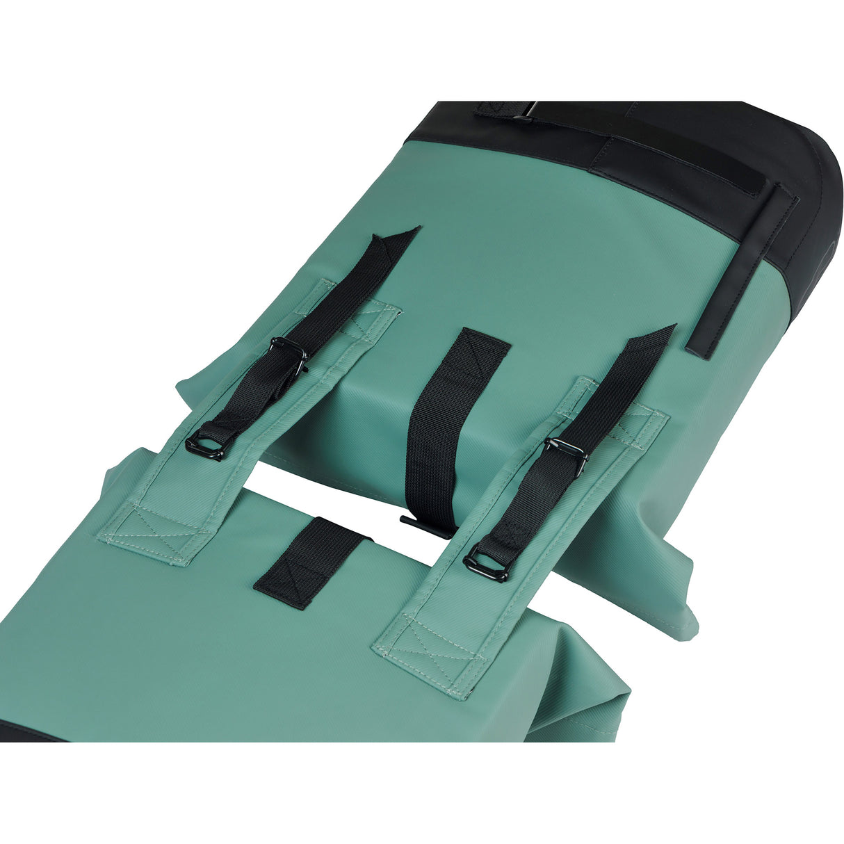 Sacoche de vélo double Basil Cove 28-32l 14 x 29 x 36 cm - vert noir