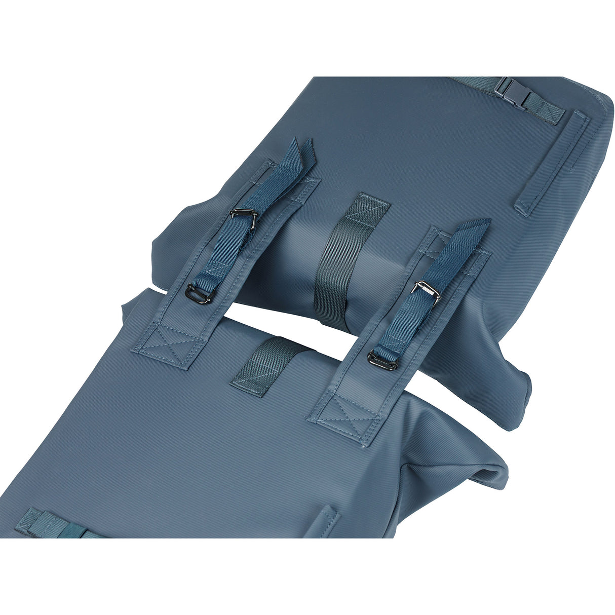 Basil sac de vélo double brooklyn 41l 14 x 30 x 37 cm - bleu