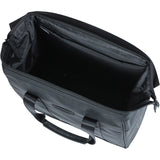 Basil sac grand bâche shopper noir mik crochets | 23l