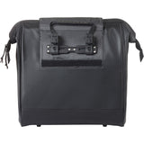 Basil sac grand bâche shopper noir mik crochets | 23l