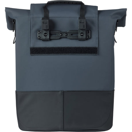 Basilic b.v. sac basil cove shopper bleu noir | crochets micro | 16l