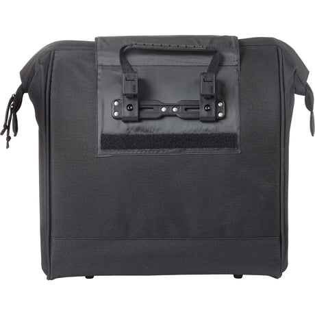 Basil sac grand vélo shopper noir | crochets micro | 23l