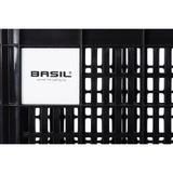 Basil Krat M recykling plastikowy MIK 29,5L Czarny