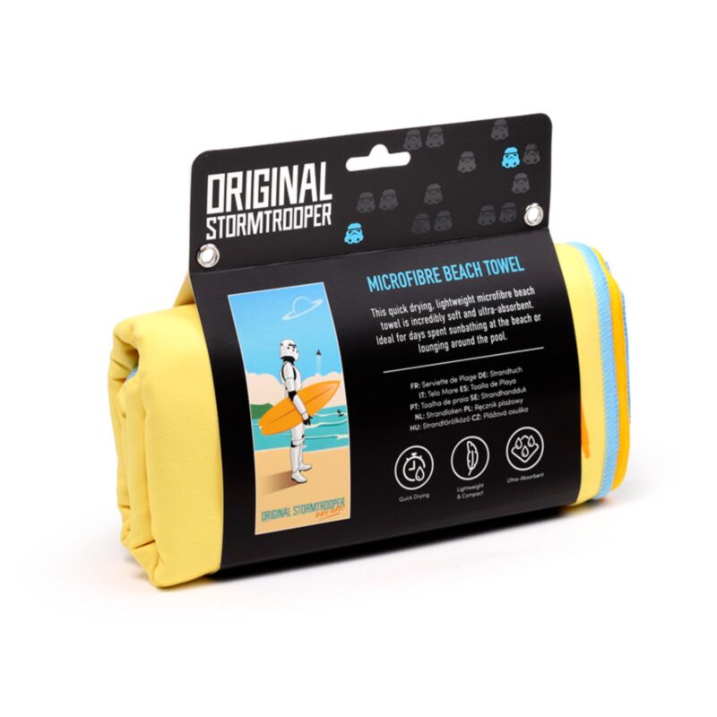 La serviette de plage en microfibre originale Stormtrooper Surf Day