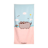 Serviette de plage en microfibre Pusheen le chat