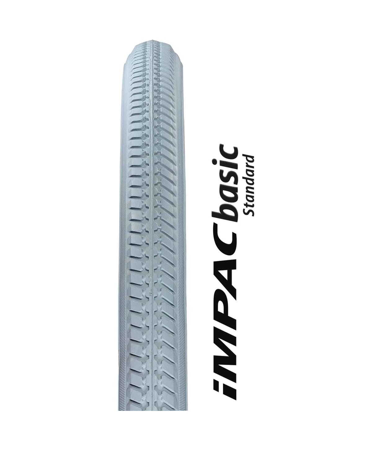 Impac Tire 20x1 3 8 Gray - Ruban de la ville pour les fauteuils roulants