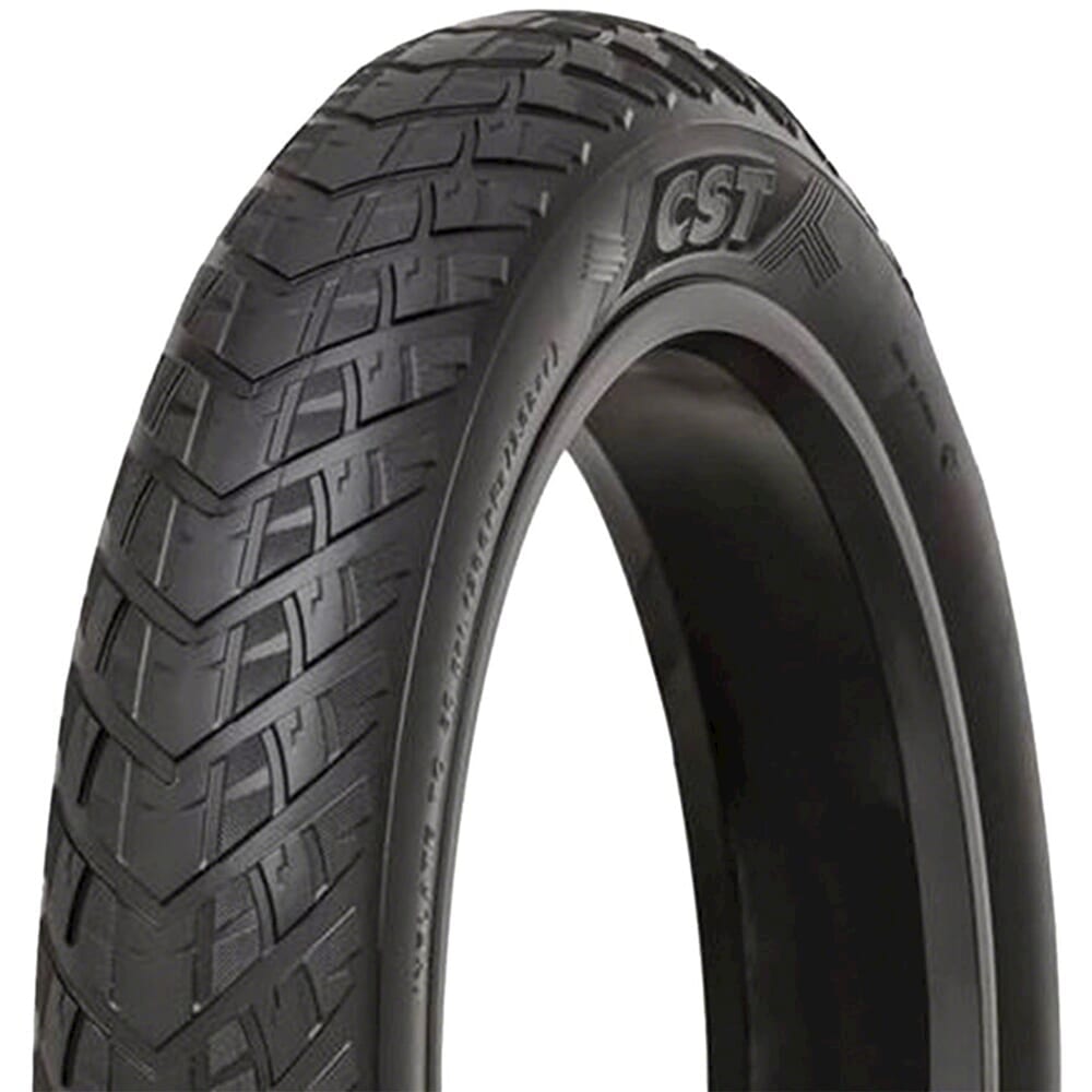 Pneu extérieur Cst fat bike big boat 26 x 4,00 reflet noir