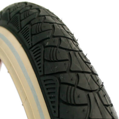 Deli Tire tire SA-238 24 x 2,125 ZW Creme Refl