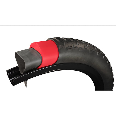 Armure d'incrustation de pneu Tannus 700x35-40c anti-crevaison rouge