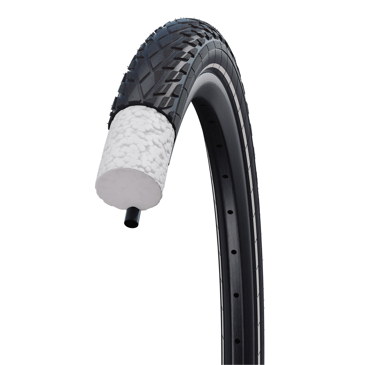 Schwalbe exterior airless all-round performance 28 x 1.50 40-622 black with reflection