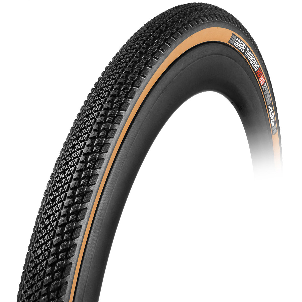 Tufo pneu pliable gravier Thundero hd 48-622 noir beige