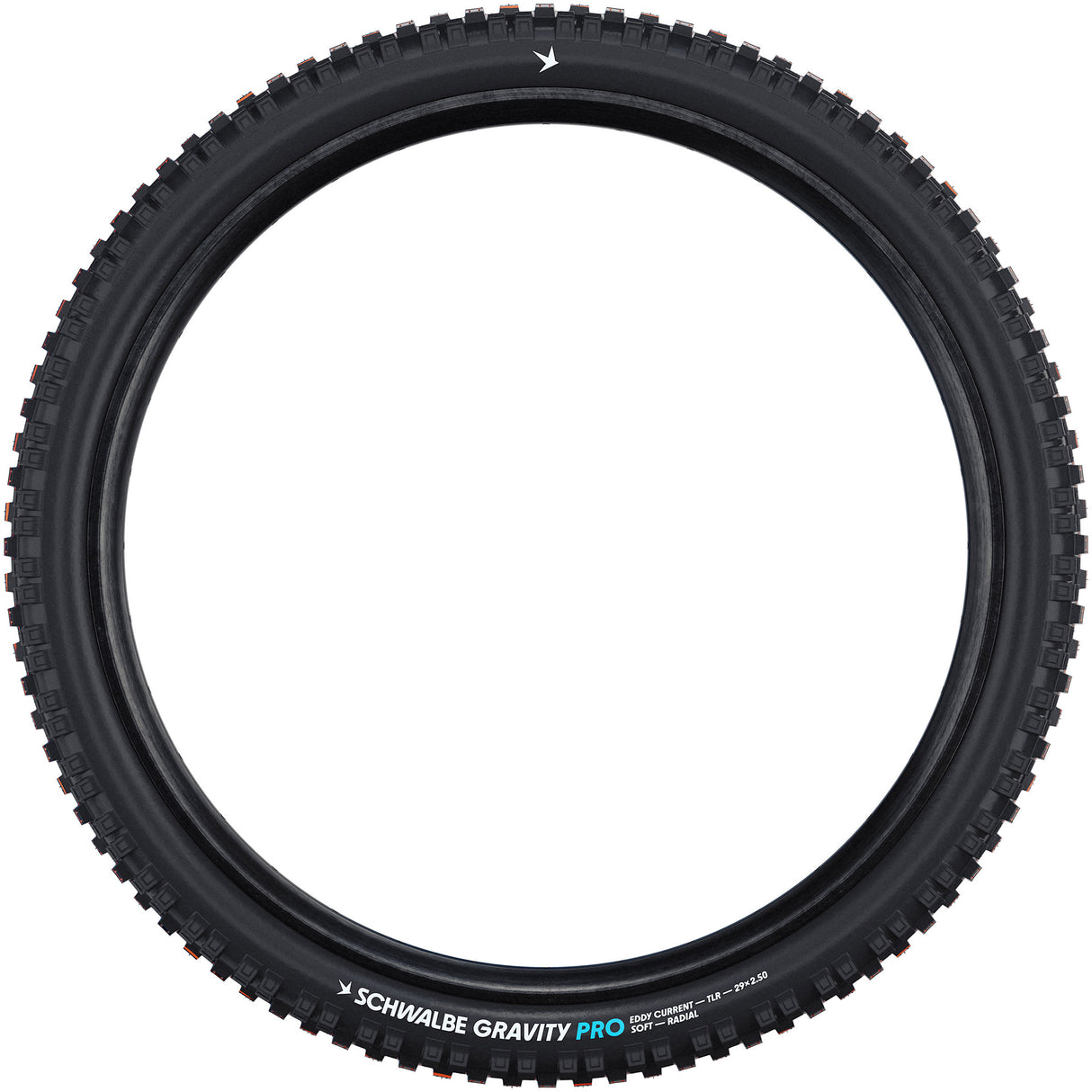 Schwalbe pneu pliable courant de Foucault gravité pro 64-584 tlr noir
