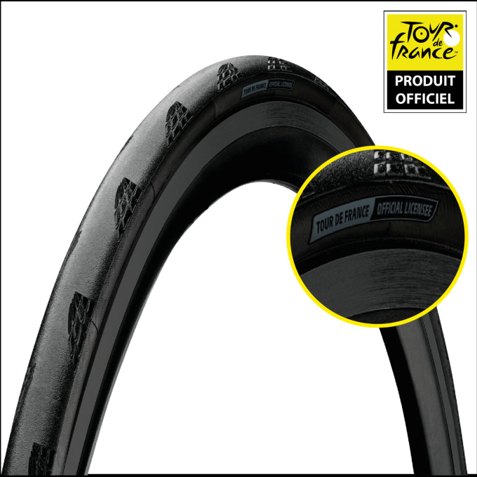 Continental outer tire (28-622) 700-28C Grandprix5000TDF Black folding band