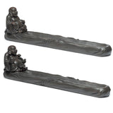 Porte-encens Bouddha rieur chinois Paix de l'Est