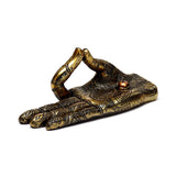 Porte-encens à main Bouddha au henné