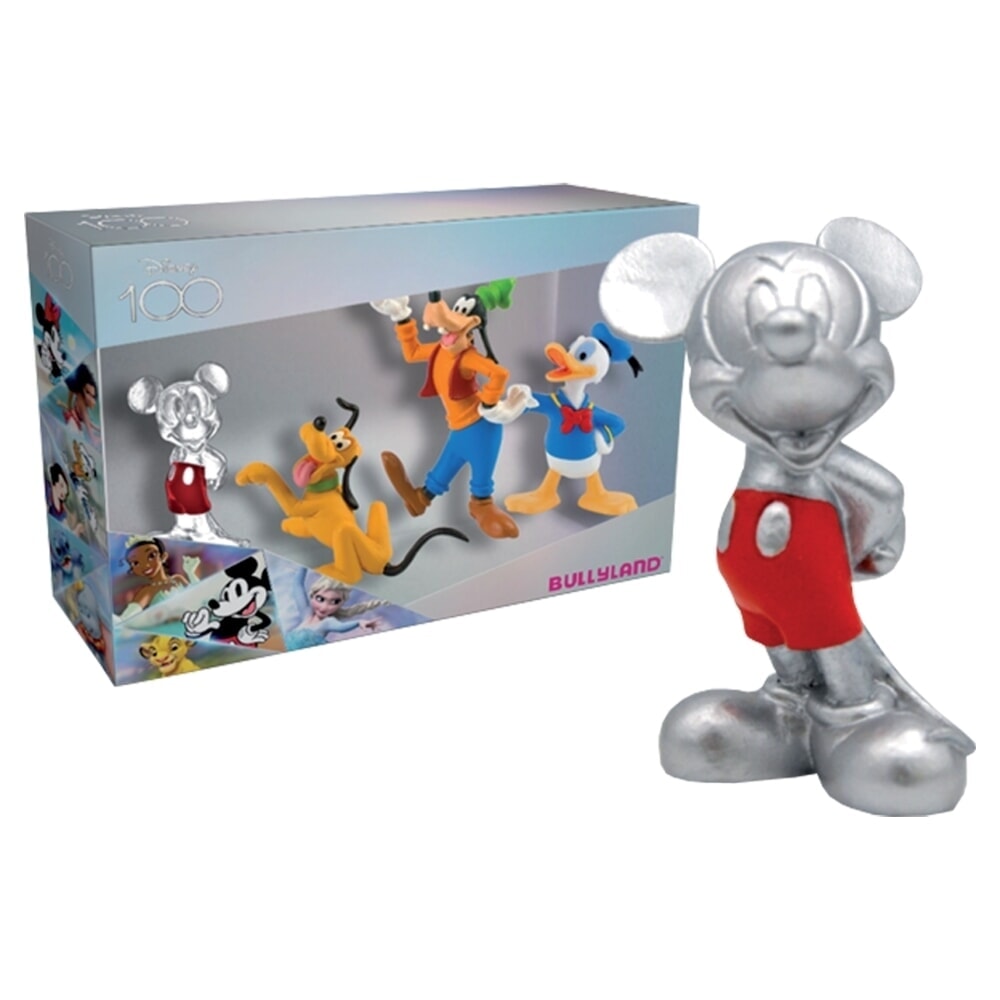 Pack classique Bullyland Disney 100 ans Disney Platinum (15150)