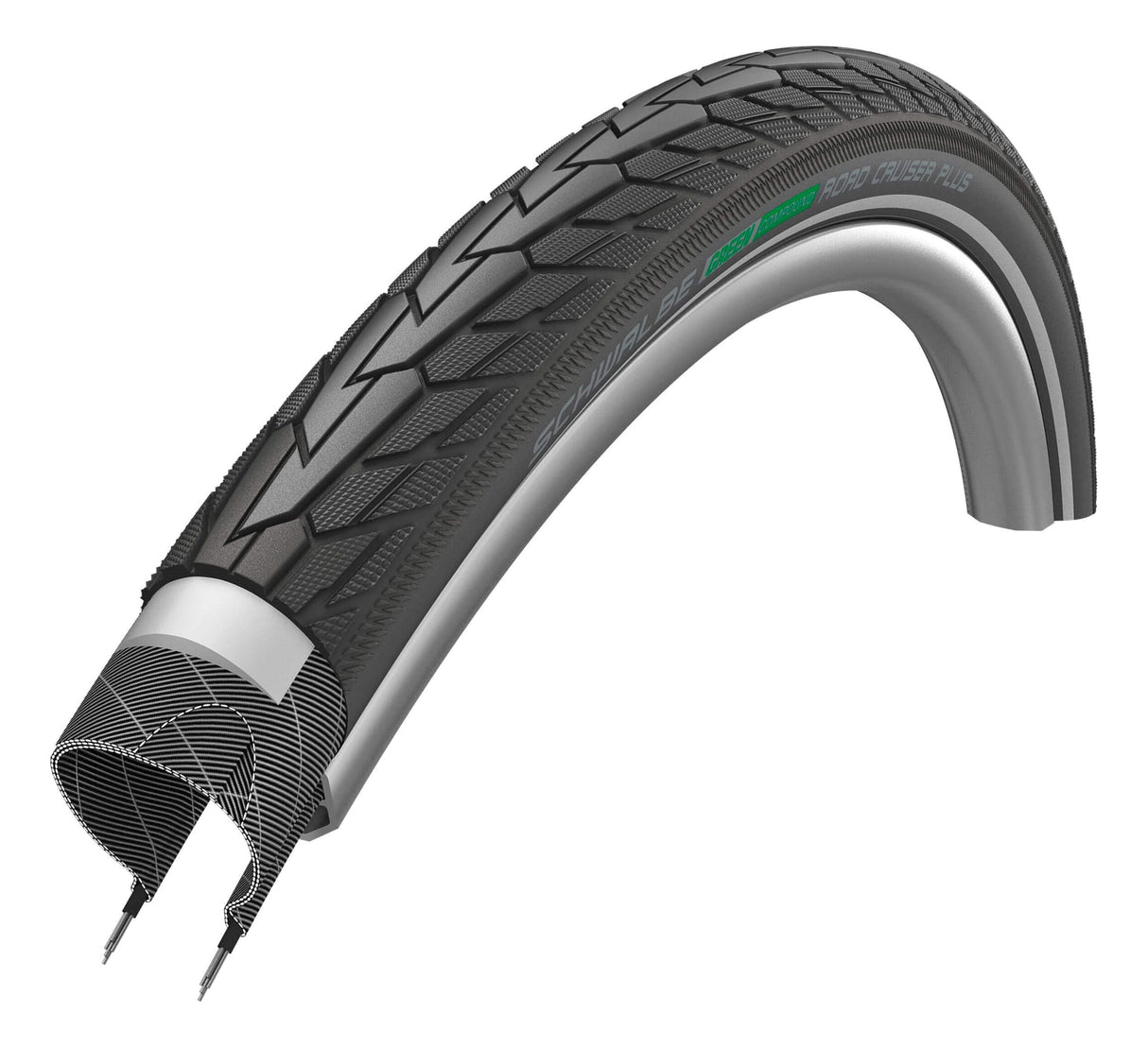 Schwalbe Tire 28-2,00 (50-622) silniční křižník plus PG Black +R