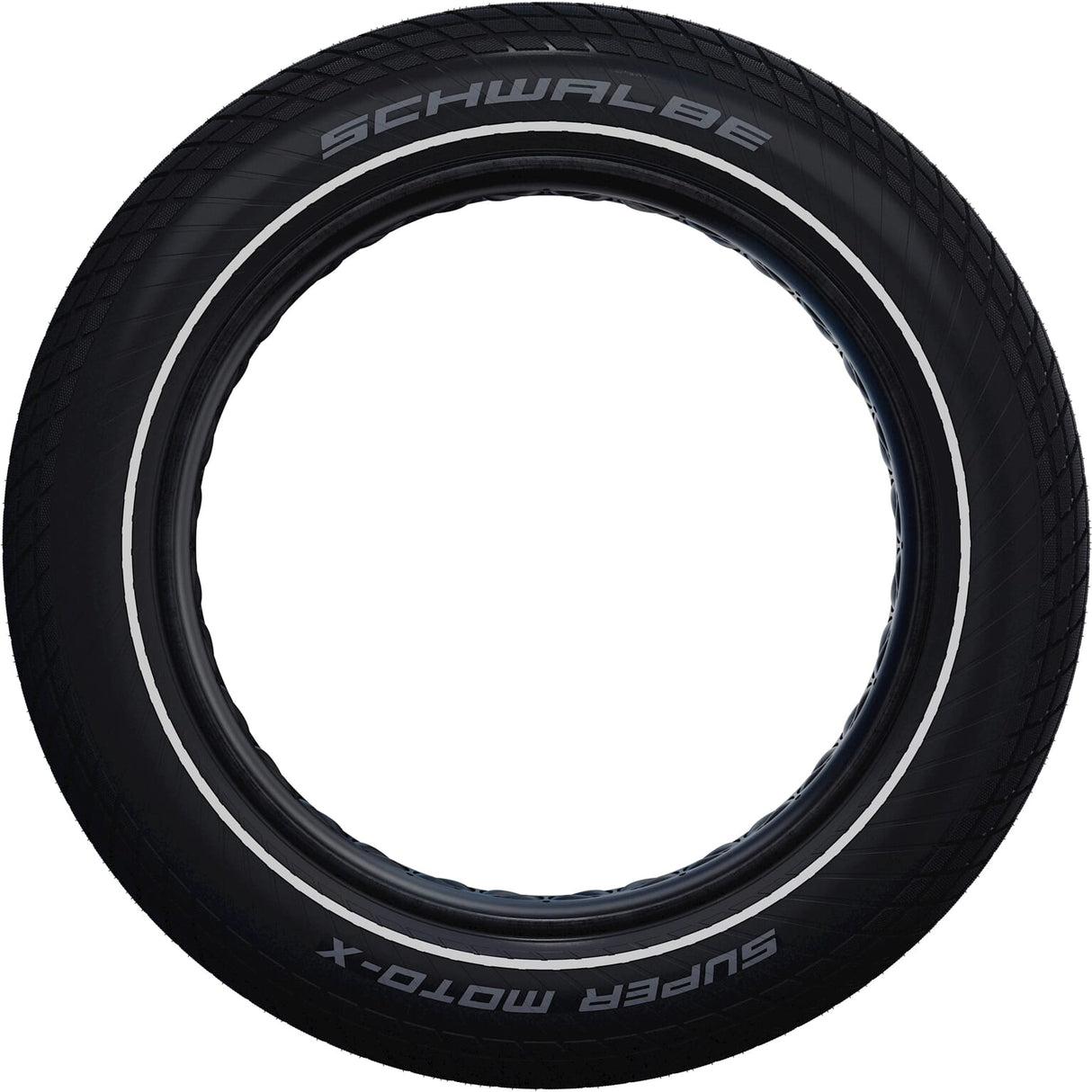 Schwalbe Super Moto-X 20x4.00 (100-406) Fatbike Reflex Black