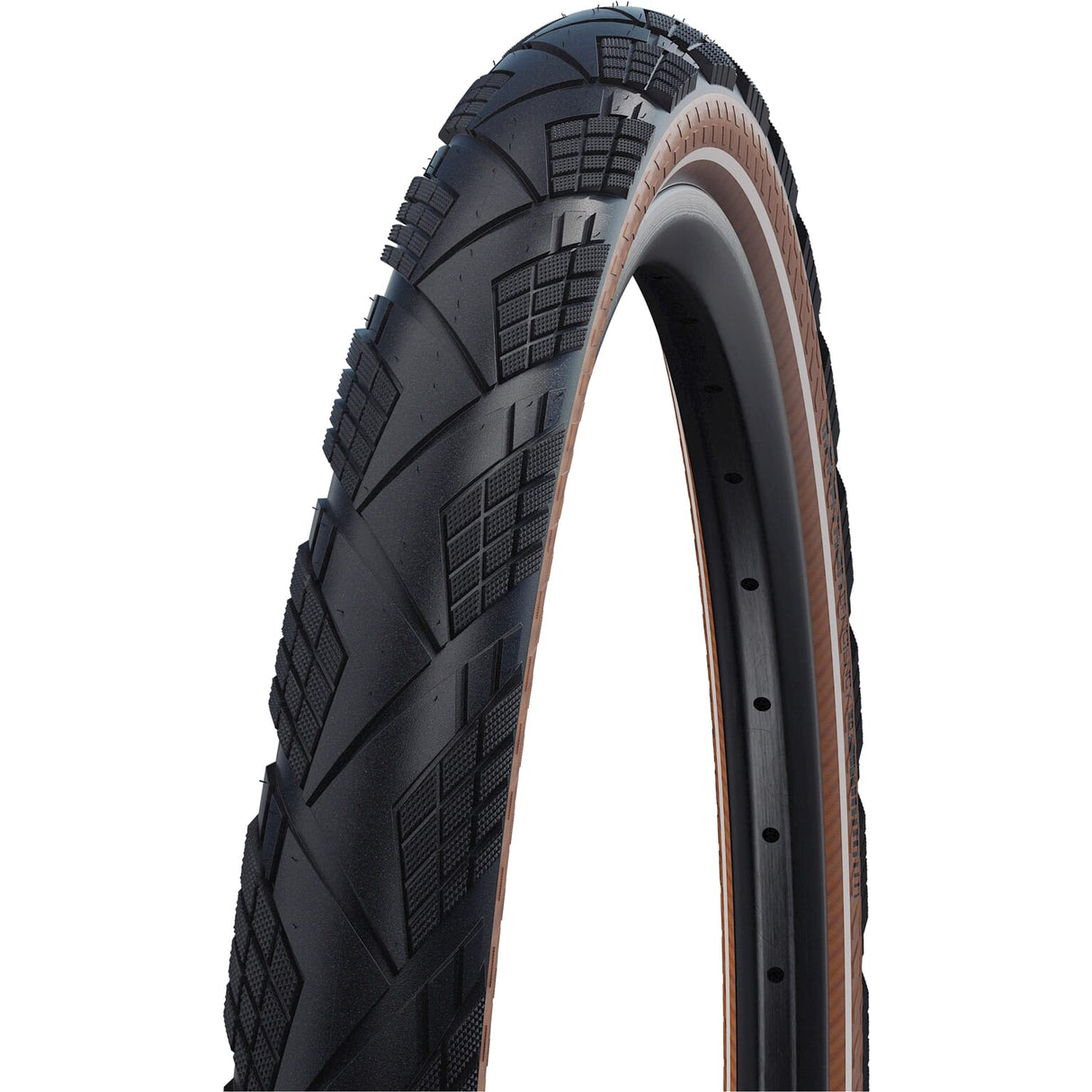 Schwalbe tire 28-2.15 (55-622) Marathon Efficiency Evo Black V Refelection