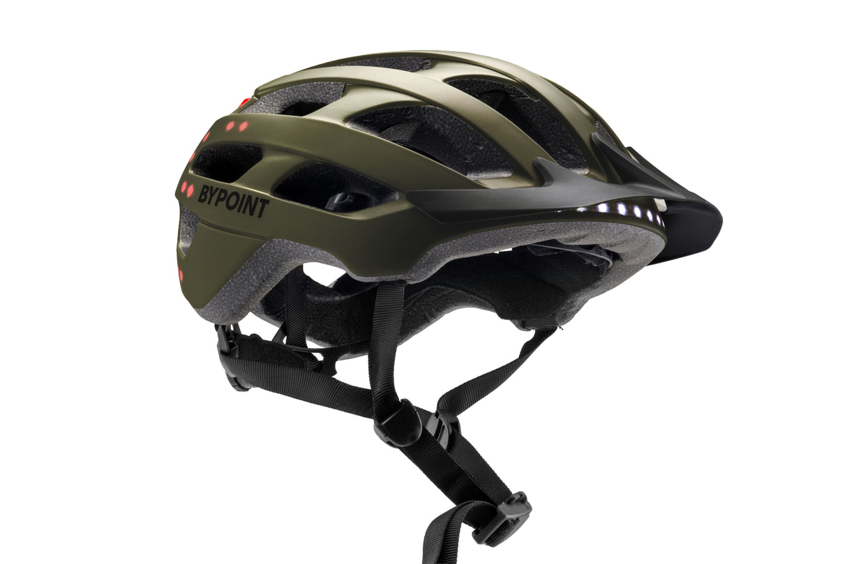 Bypoint casque s-ert fl vert mousse m 54-58cm