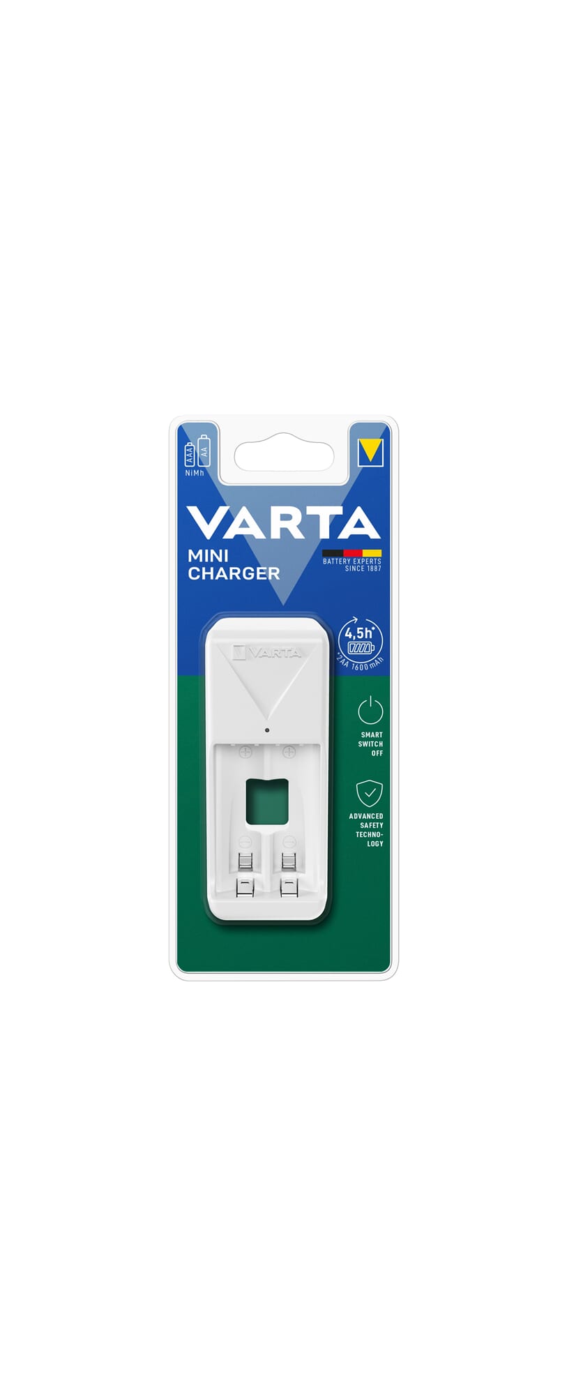 Varta Mini Charger Stekkervoer