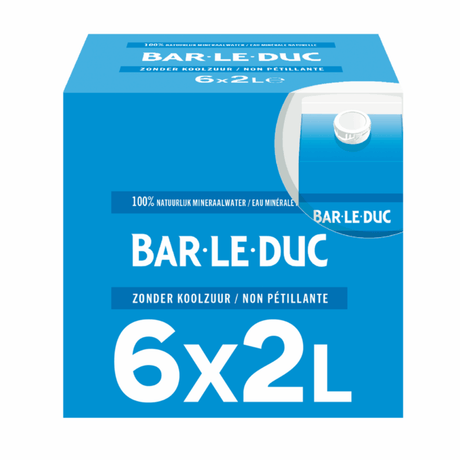 Bar le duc bar-le-duc eau minérale naturelle non gazeuse (6 x 2 litres)