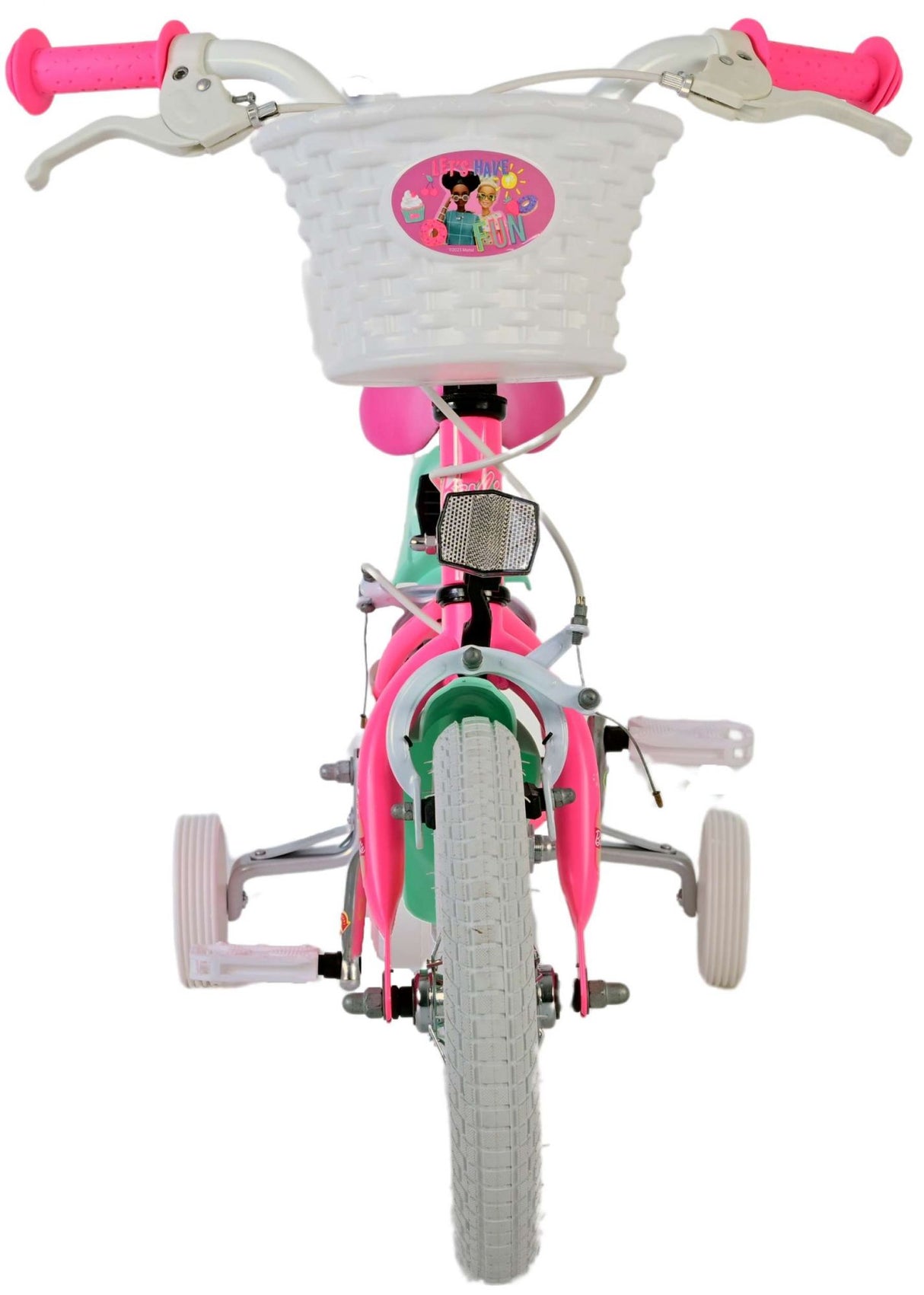 Barbie Children's Bike Girls 12 Zoll rosa zwei Handbremsen