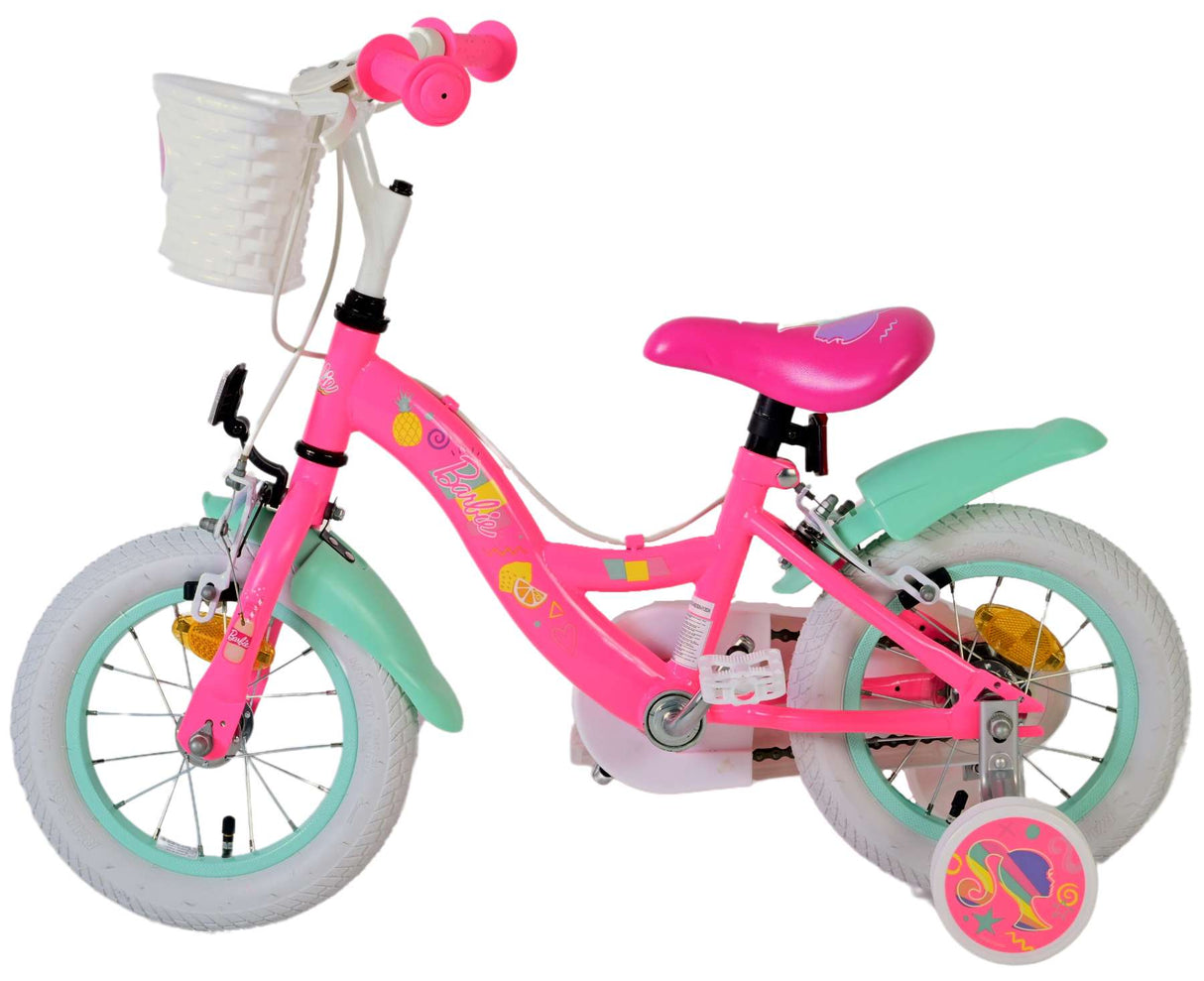 Barbie Children's Bike Girls 12 Zoll rosa zwei Handbremsen