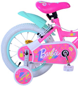 Barbie Kanner vum Barbie's Bike Meedercher 14 Zoll rosa zwee Handbremsen