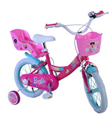 Barbie Children's Bike Girls 14 tommers rosa to håndbremser