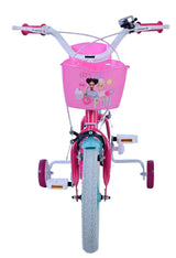 Barbie Children's Bike Girls 14 tommers rosa to håndbremser